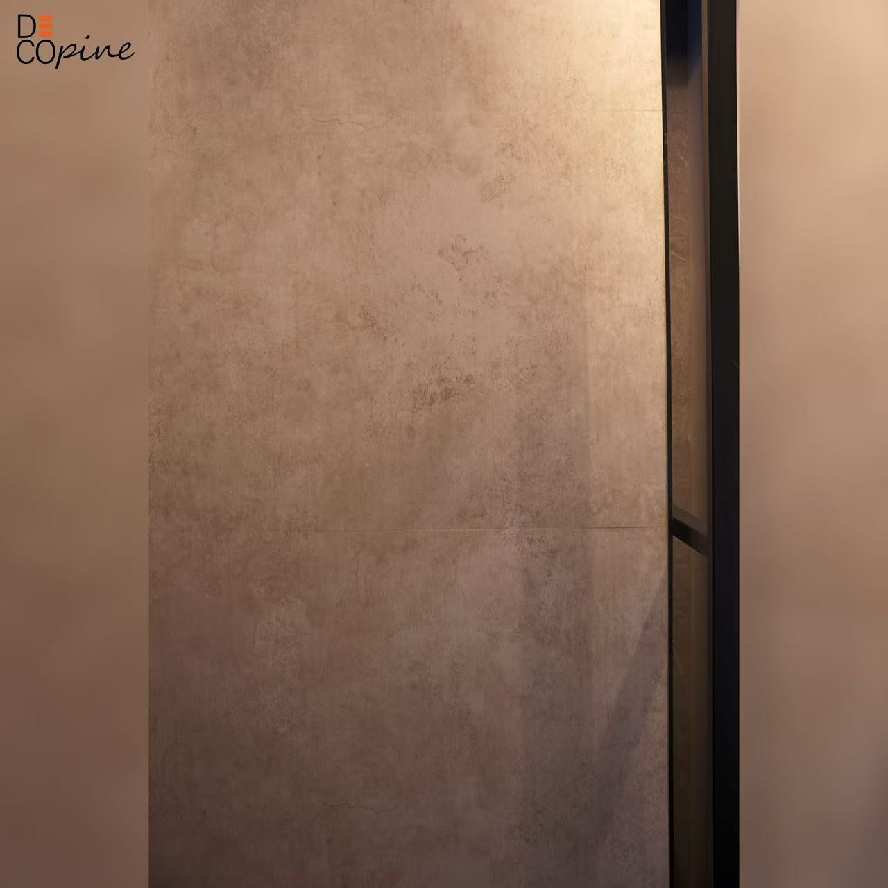 Panneau mural PVC 260 x 120 cm – 4 parties à assembler – effet marbre gris clair mat – ép. 3 mm – 3,12 m² – Panneau mural douche – Decopine - 7