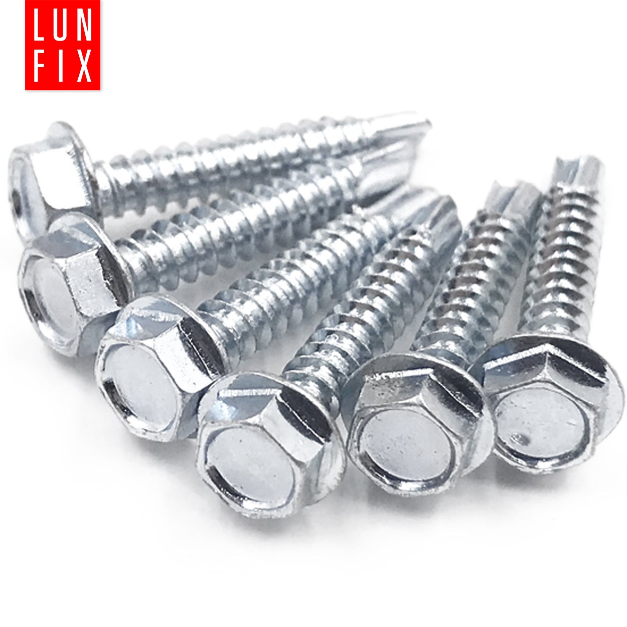 Wkręty do metalu samowiercące z łbem na klucz 5,5x45mm 250szt. - 3