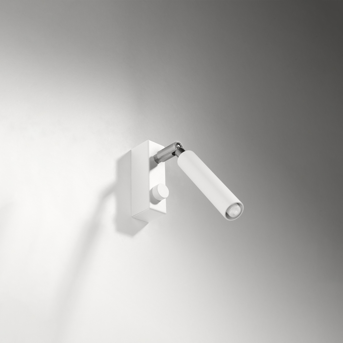 Kinkiet ASTIX 1 biały LED 4000K - 3x10x20cm Sollux