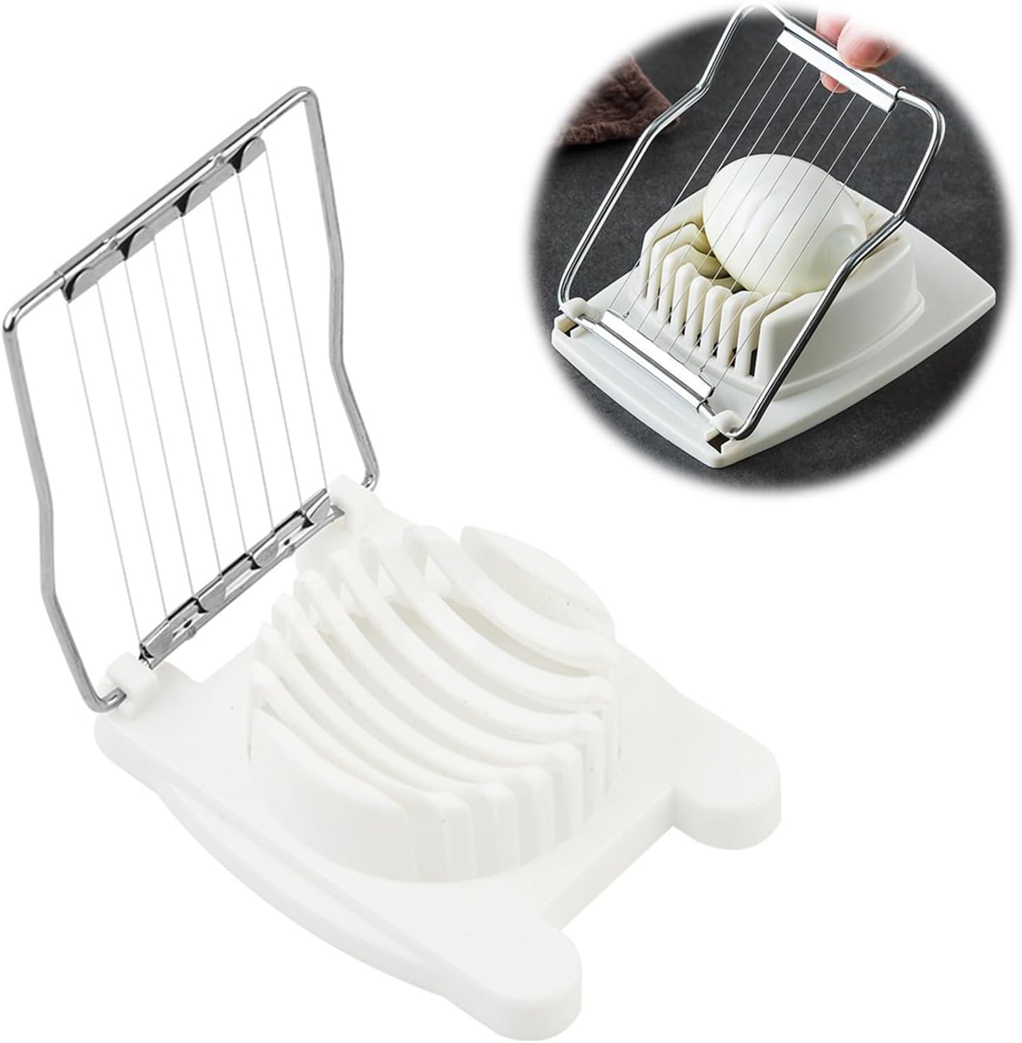 Separatore Uova In Acciaio Inox – Filtro Tuorlo Con Manico Lungo 25,5 Cm, Cucchiaio 8 Cm, Per Torte Muffin Cucina