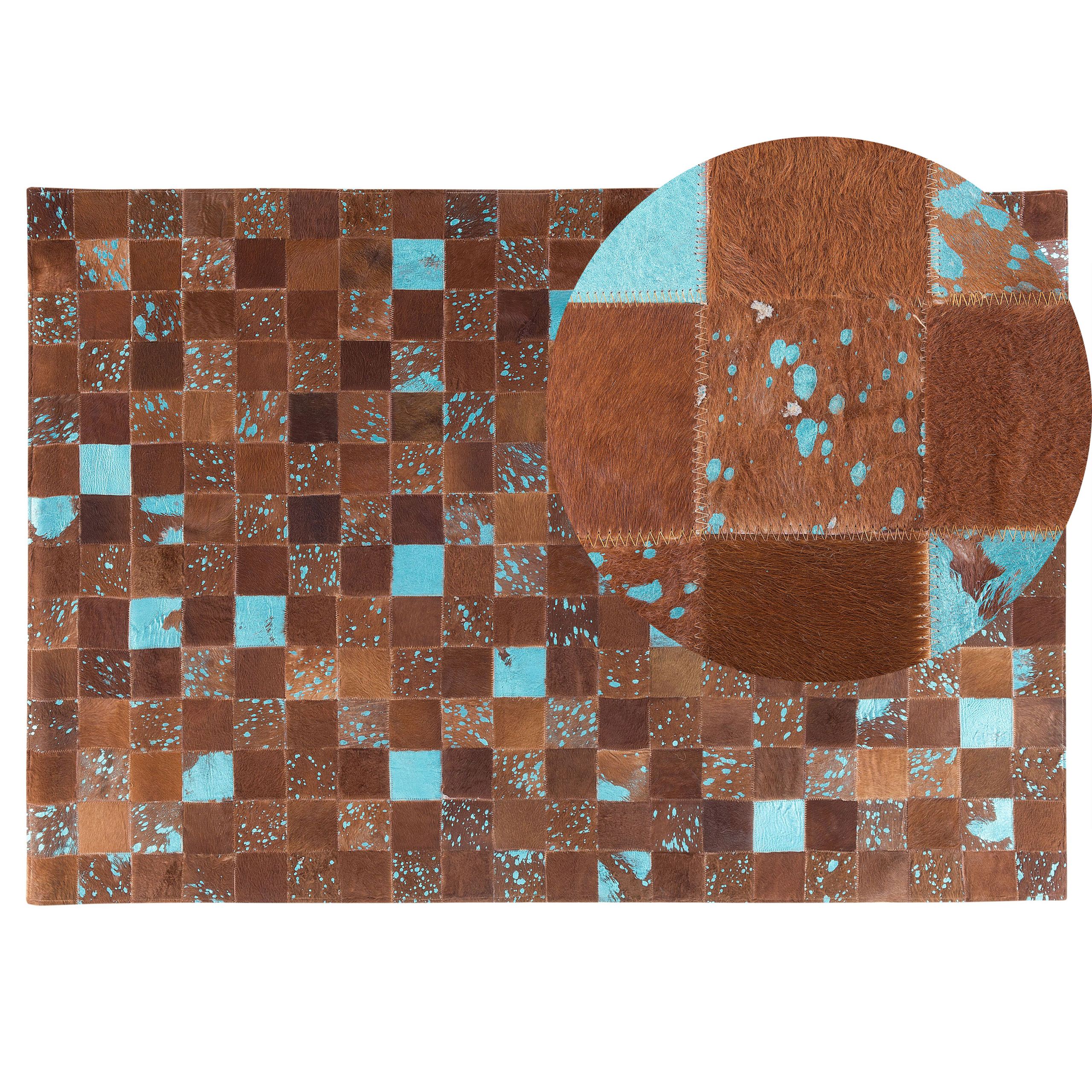 Tapis patchwork vache normande - La Petite Boutique
