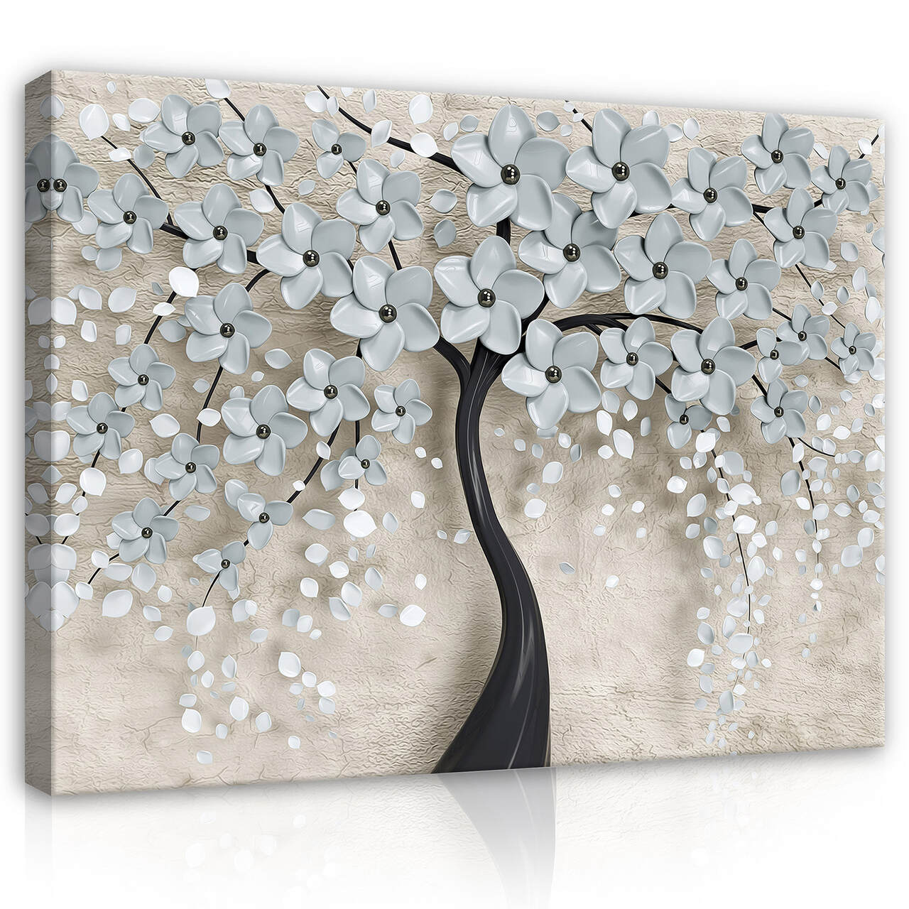 Quadro Su Tela Moderno Con Albero Astratto - Decorazione Da Parete XXL Per Soggiorno