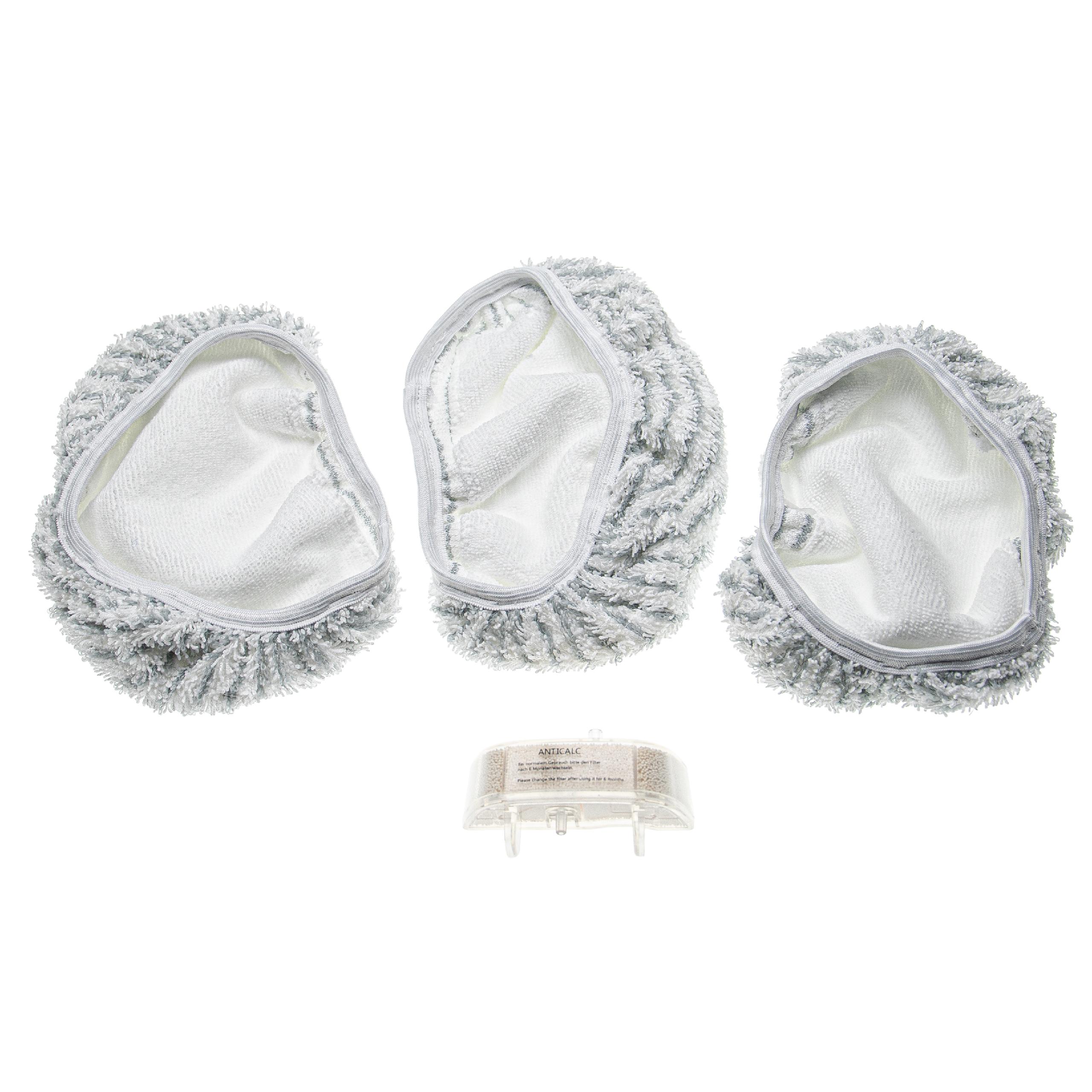 Vhbw Cartouche Anti-Calcaire Compatible Rowenta Steam Power RY6535, RY6535WI, RY6537 - Filtre Transparent Pour Nettoyeur Vapeur