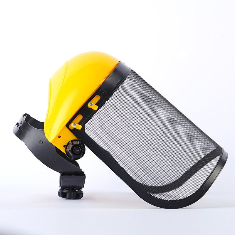 Casque de protection forestier avec visière réglable, idéal pour le jardinage et le bricolage DIY - 4