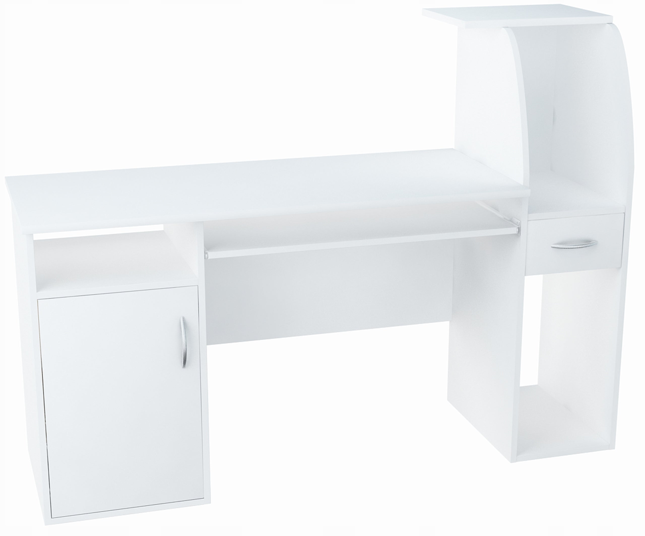 Biurko szafka B3 BIAŁE 150cm regał komoda półka