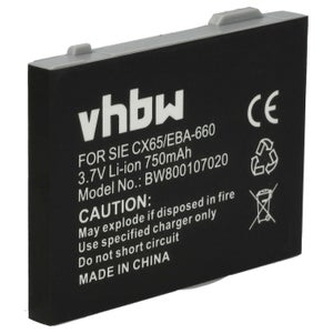 Batería Para Siemens Me75, 3,7v, 750mah/2,8wh, Li-ion, Recargable con