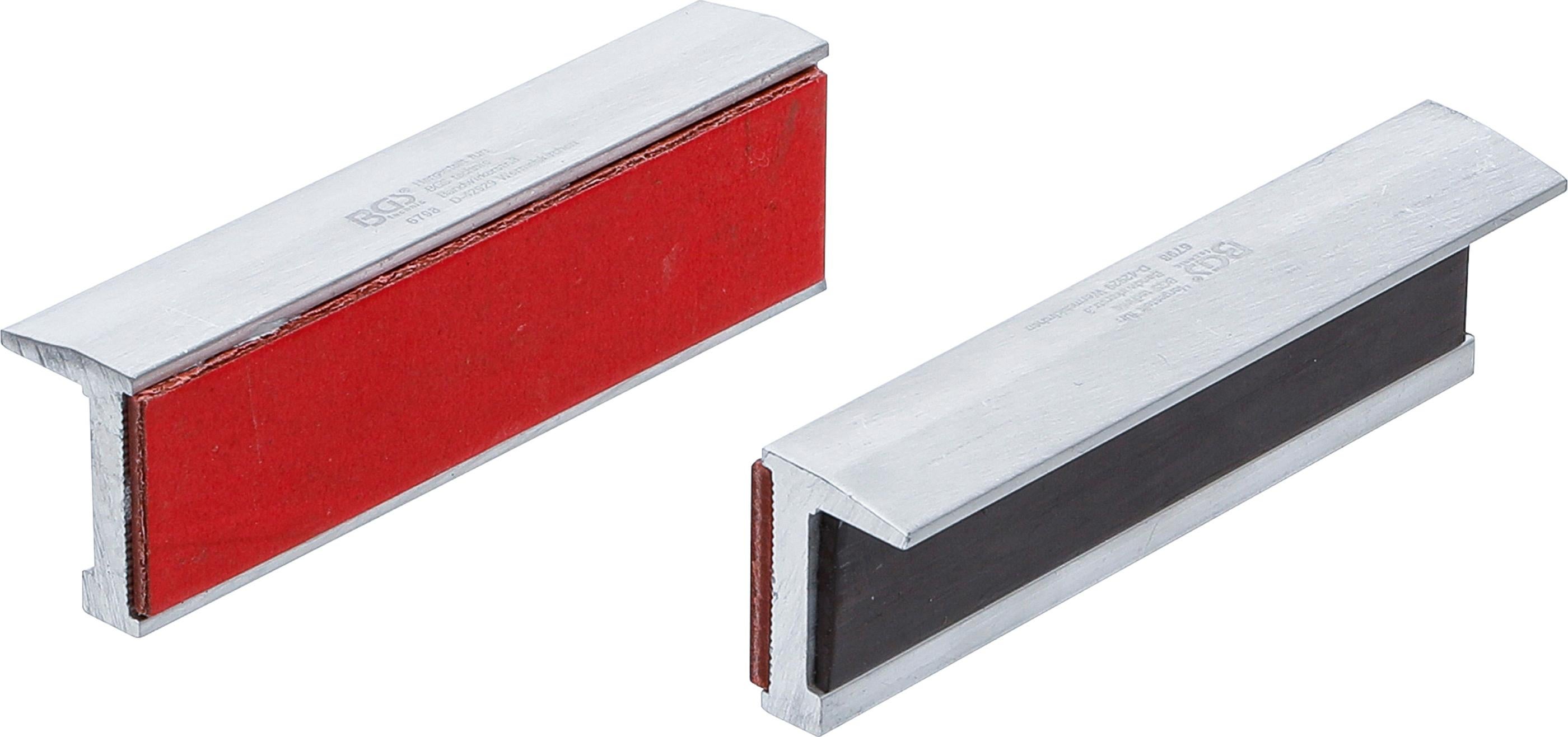 Coppia Copri Ganasce Magnetiche Per Morsa 14 Cm, Morbide In TPU, Proteggono Superfici Delicate, Multiuso Per Fai Da Te - 2