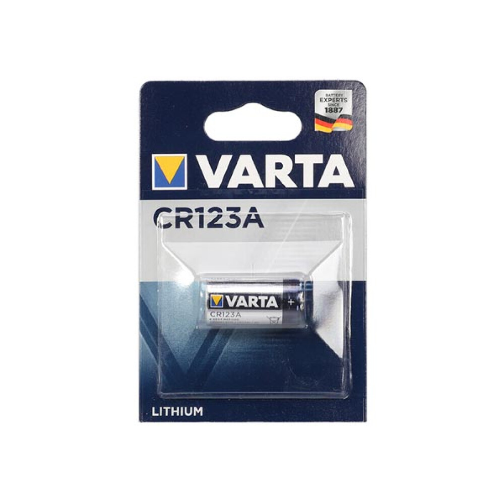 Bateria litowa VARTA CR123A 1430 mAh 3 V srebrny