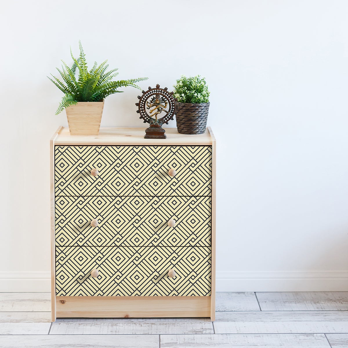 Adesivo scandinavo per mobili ayemk - Sticker adesivo - adesivi murali - 60x90cm - 5