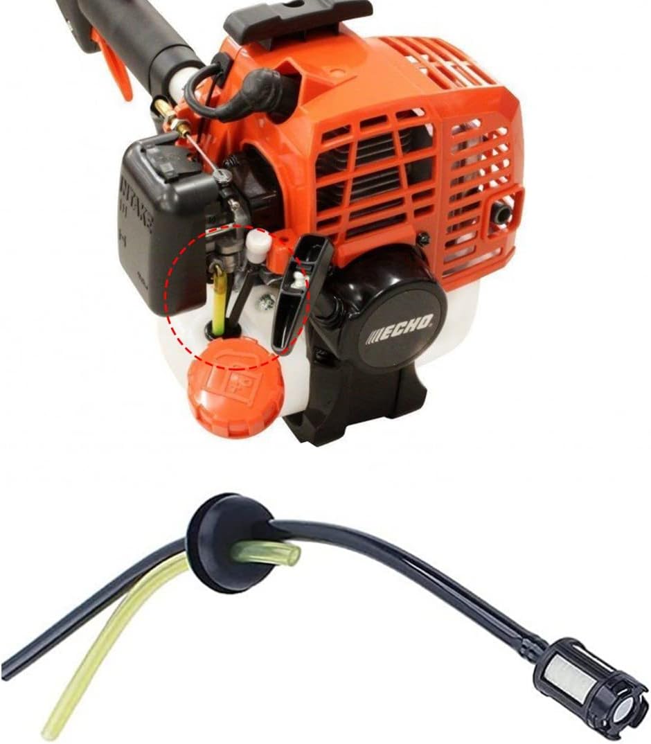 5 Pièces Durite Essence Debroussailleuse Pieces Detachees Filtre Essence pour Tondeuse Taille Haie Taille Bordure - 4