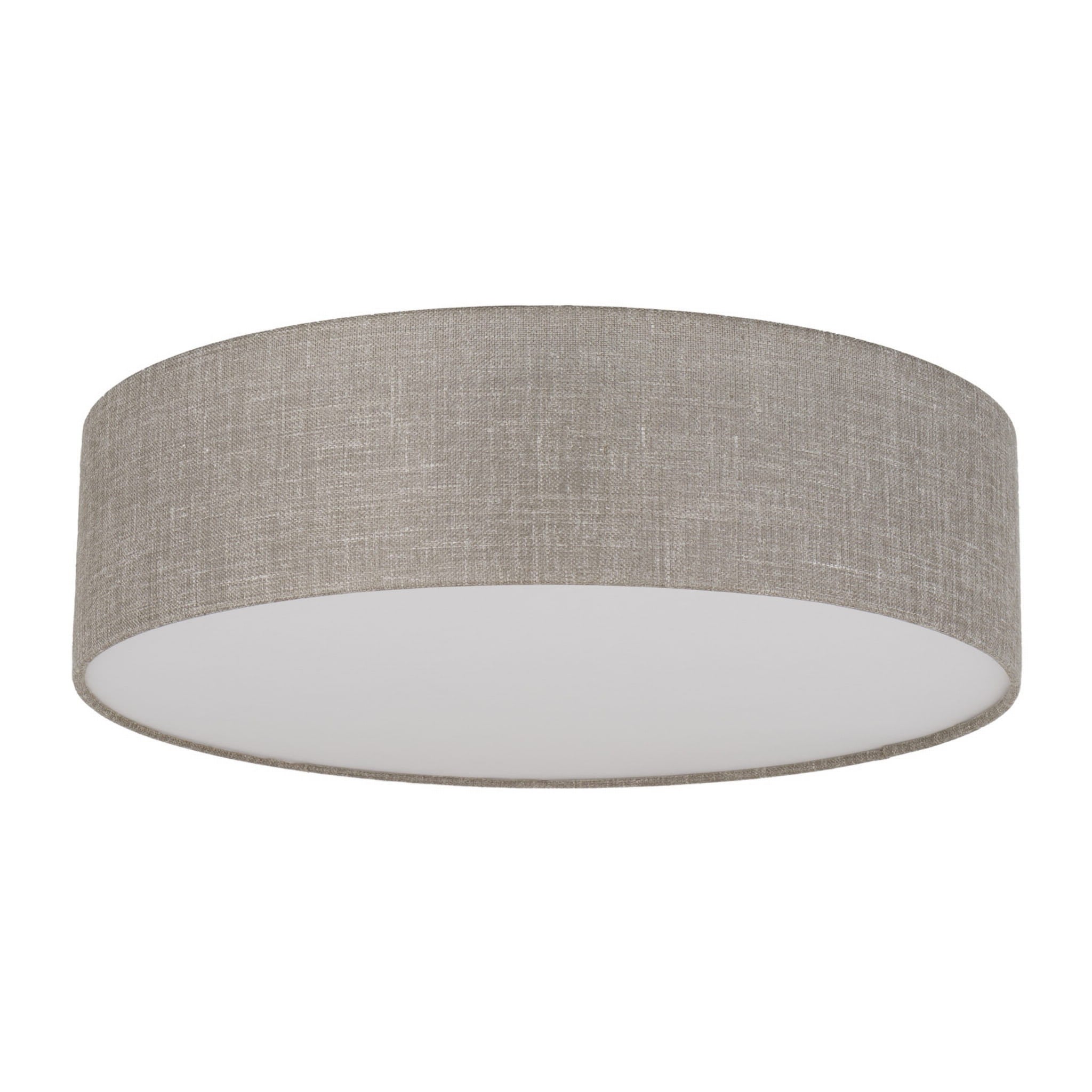 Plafon Rondo okrągły biały odcienie szarości 4xE27x15W wym: 15 x 60 cm IP20 tkanina TK Lighting