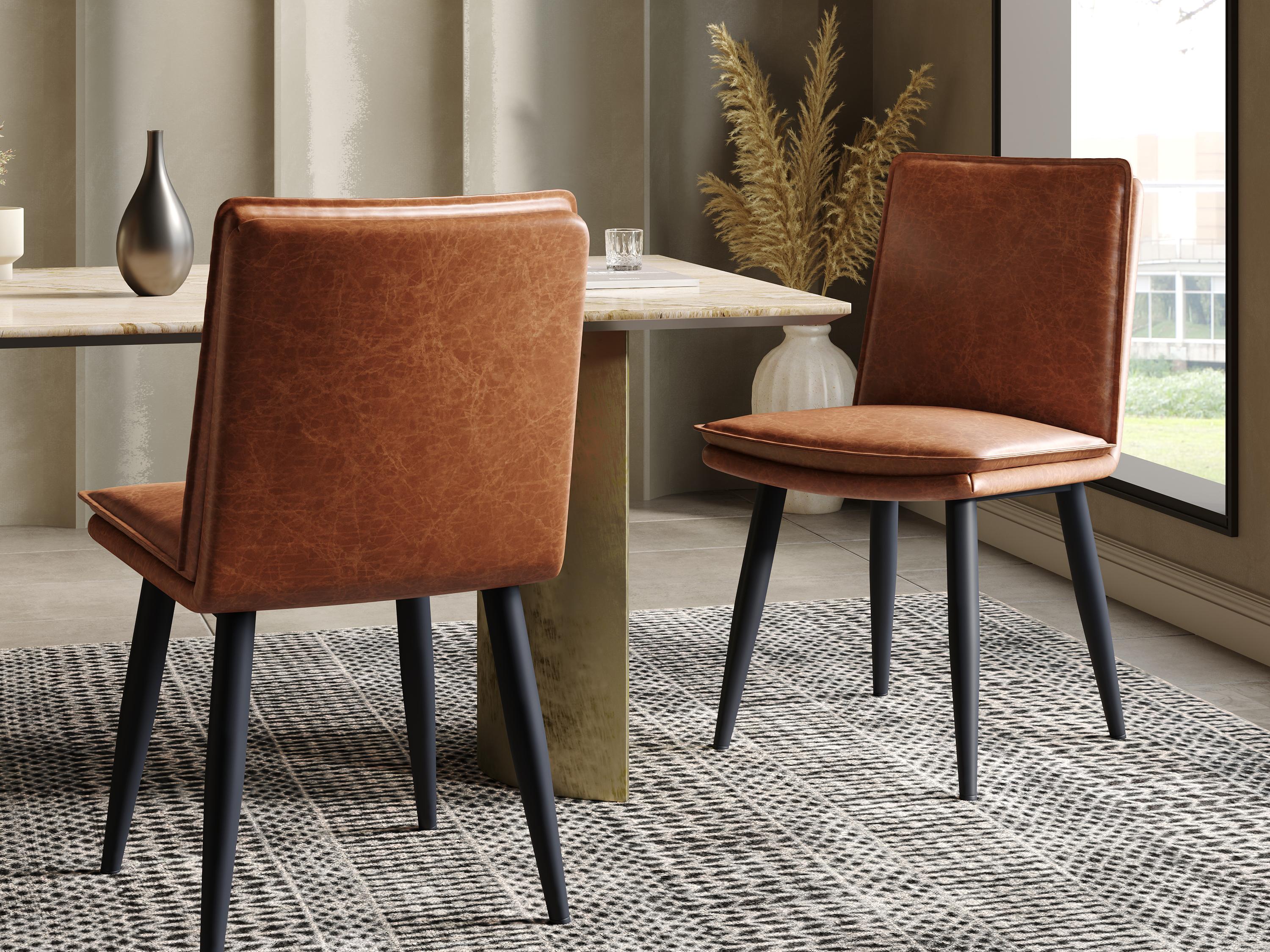 ML-Design Lot de 4 chaises de salle à manger avec dossier et accoudoirs, anthracite | Leroy Merlin