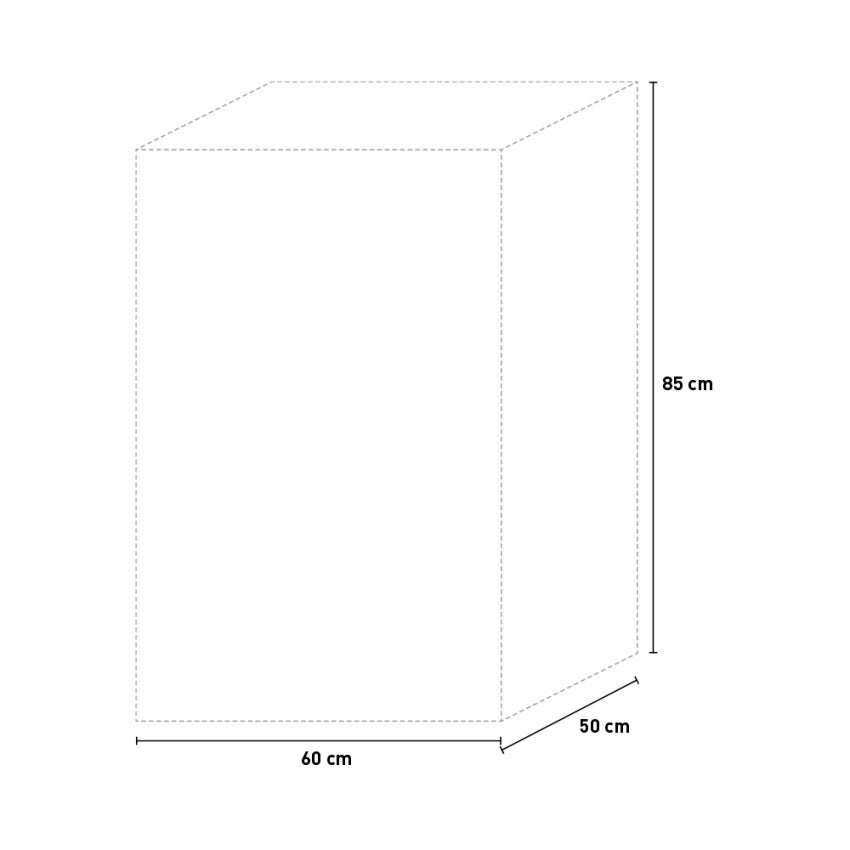 Bac à laver avec meuble en résine 60x50 pour intérieur et extérieur avec planche pour buanderie - 6