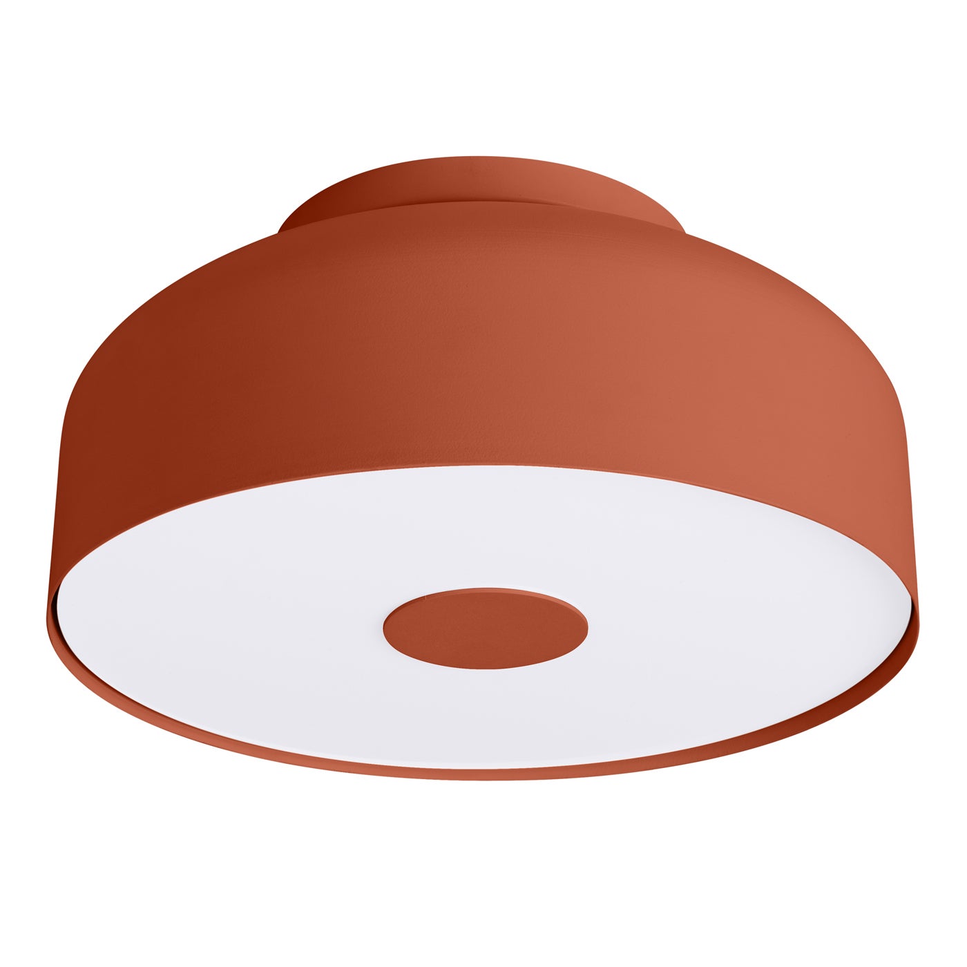 Plafon okrągły OMIQ ochra czerwono-biały 4xE27x20W metal wym:15x30x30cm IP20 Sollux Lighting