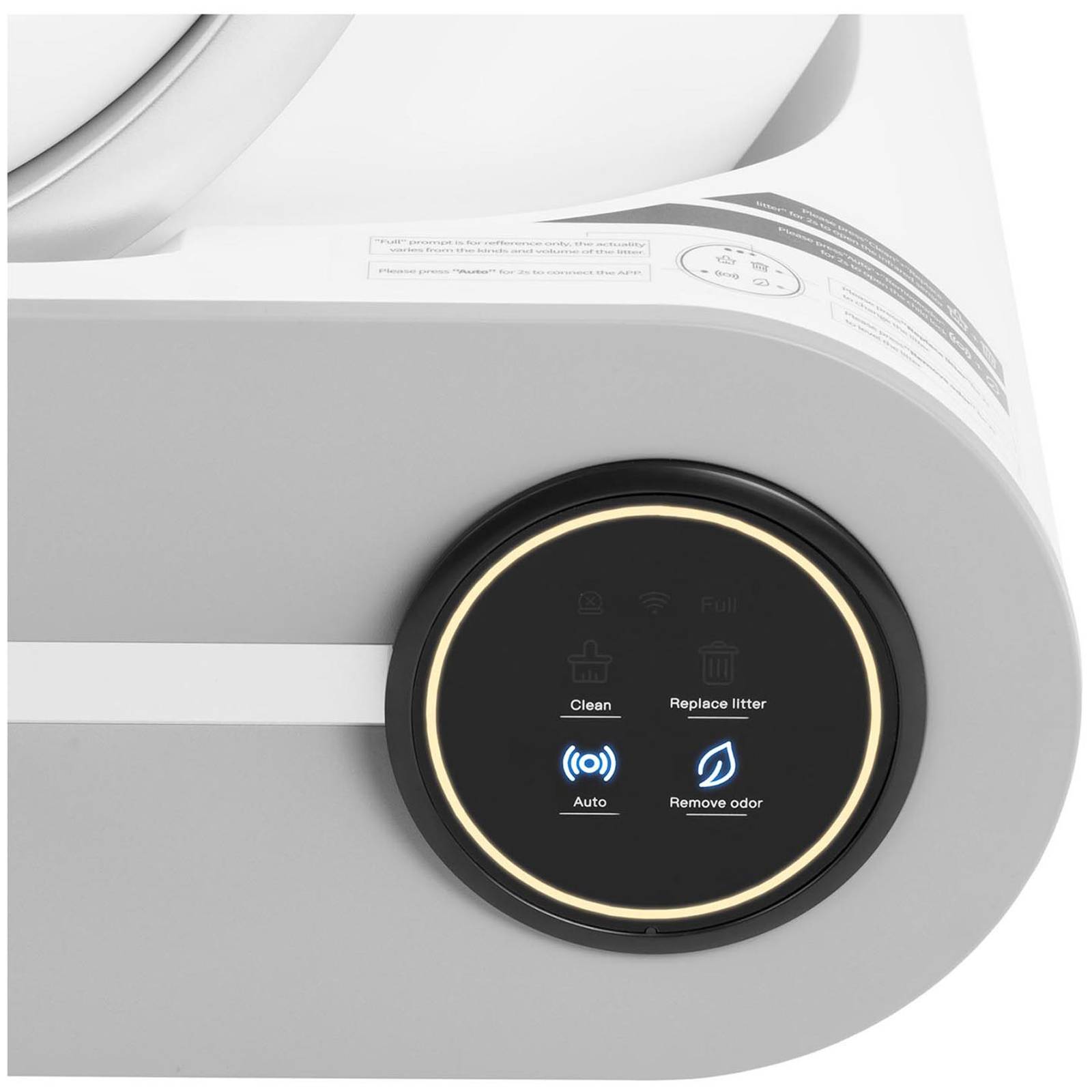 Arenero autolimpiable - control por app - abertura de Ø 25 cm - esterilización por plasma - 2