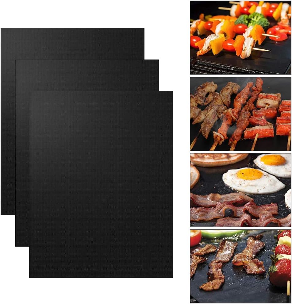 Lot De 3 Tapis De Barbecue En Maille - Accessoires Coupables
