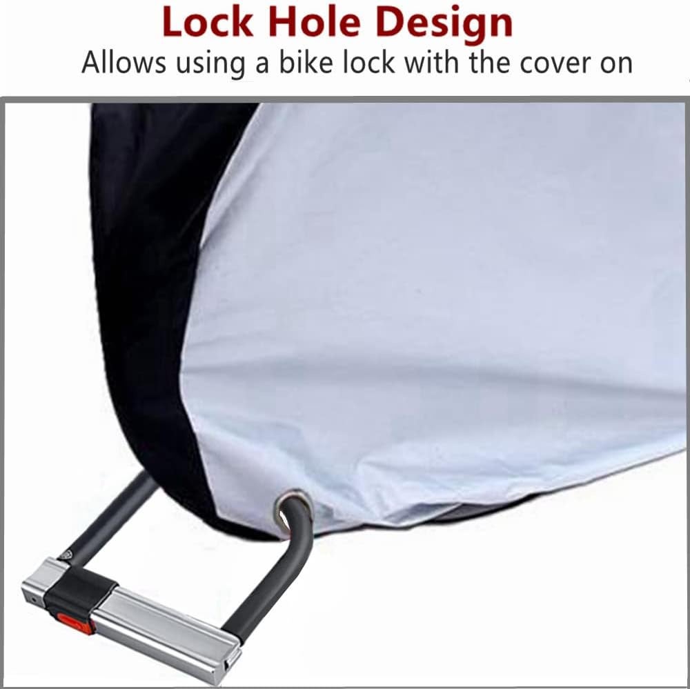 Housse de Protection Impermeable pour Vélo Exterieur,Housse de Bicyclette 200*70*110CM - 2