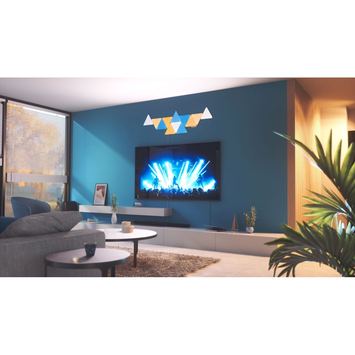 Starter kit triangoli forme Nanoleaf (9 pannelli) - 4