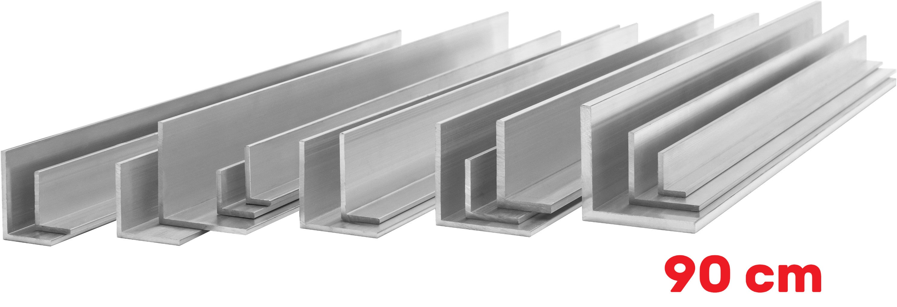 Kątownik Aluminiowy 60x60x5mm 90cm Aluminium EN6060 PA38+Cięcie na wymiar - 8