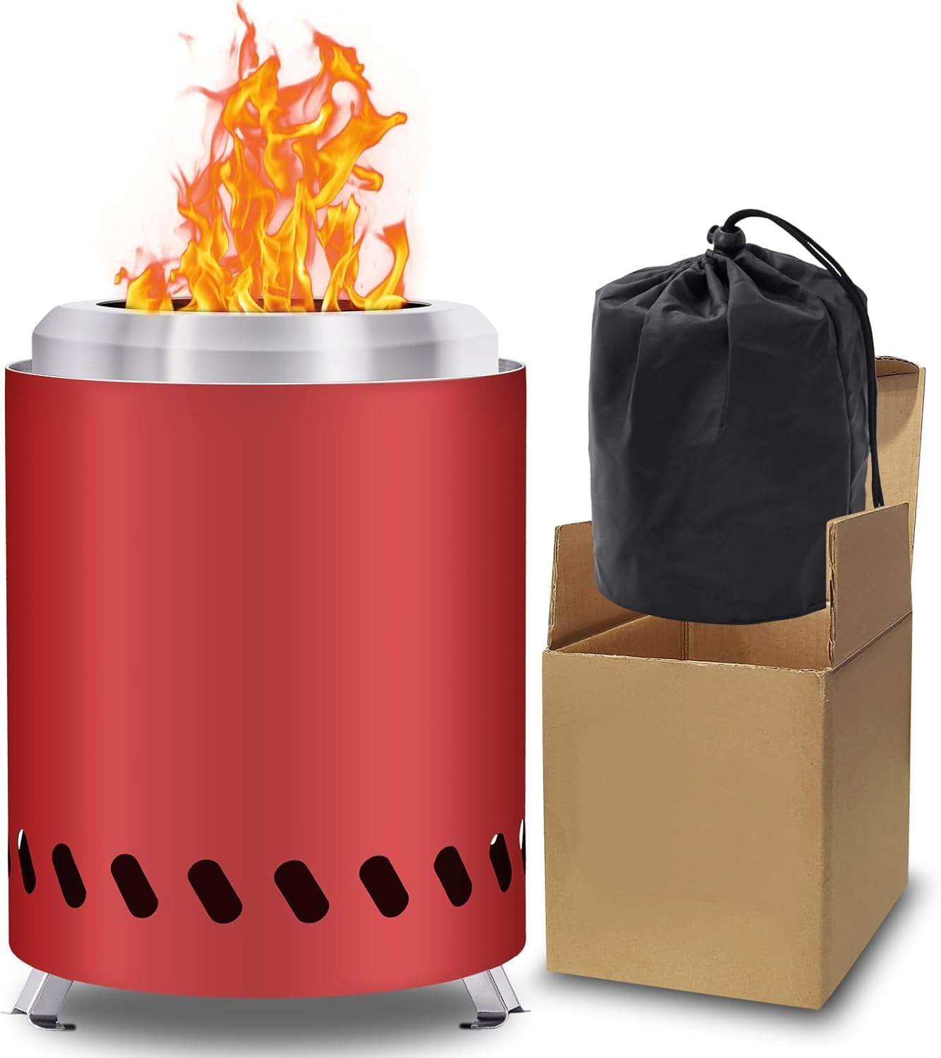 Réchaud à Gaz De Camping Kemper KE2009 - Avec 4 Cartouches Butane 190g Et Gants - Portable, Coupe-vent, Réglable - 8