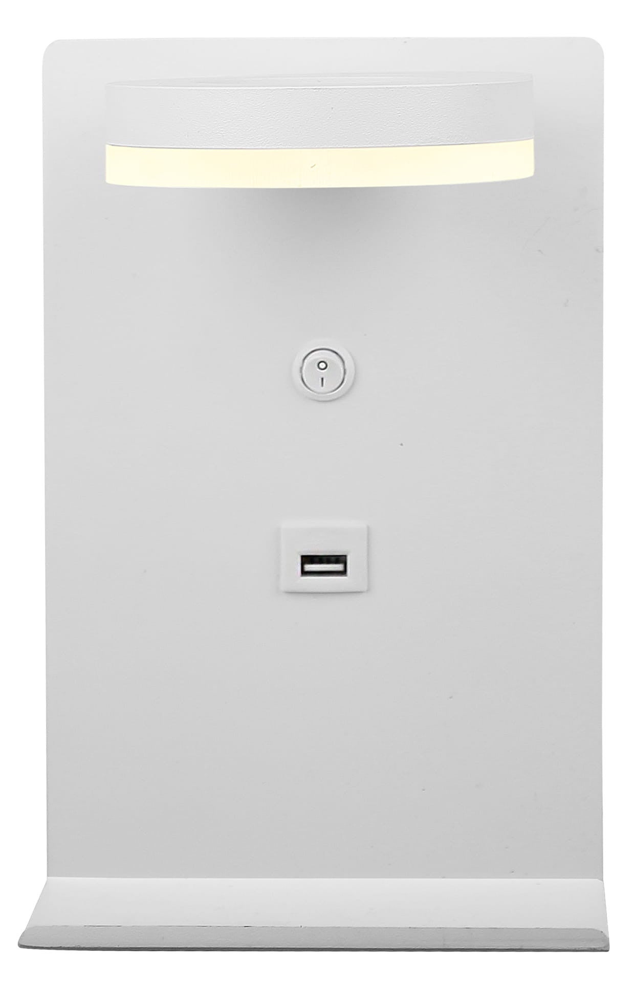 Kinkiet ścienny Compact biały LED 4W 4000K 400lm wym: 23 x 15 x 10 cm metal IP20 Candellux