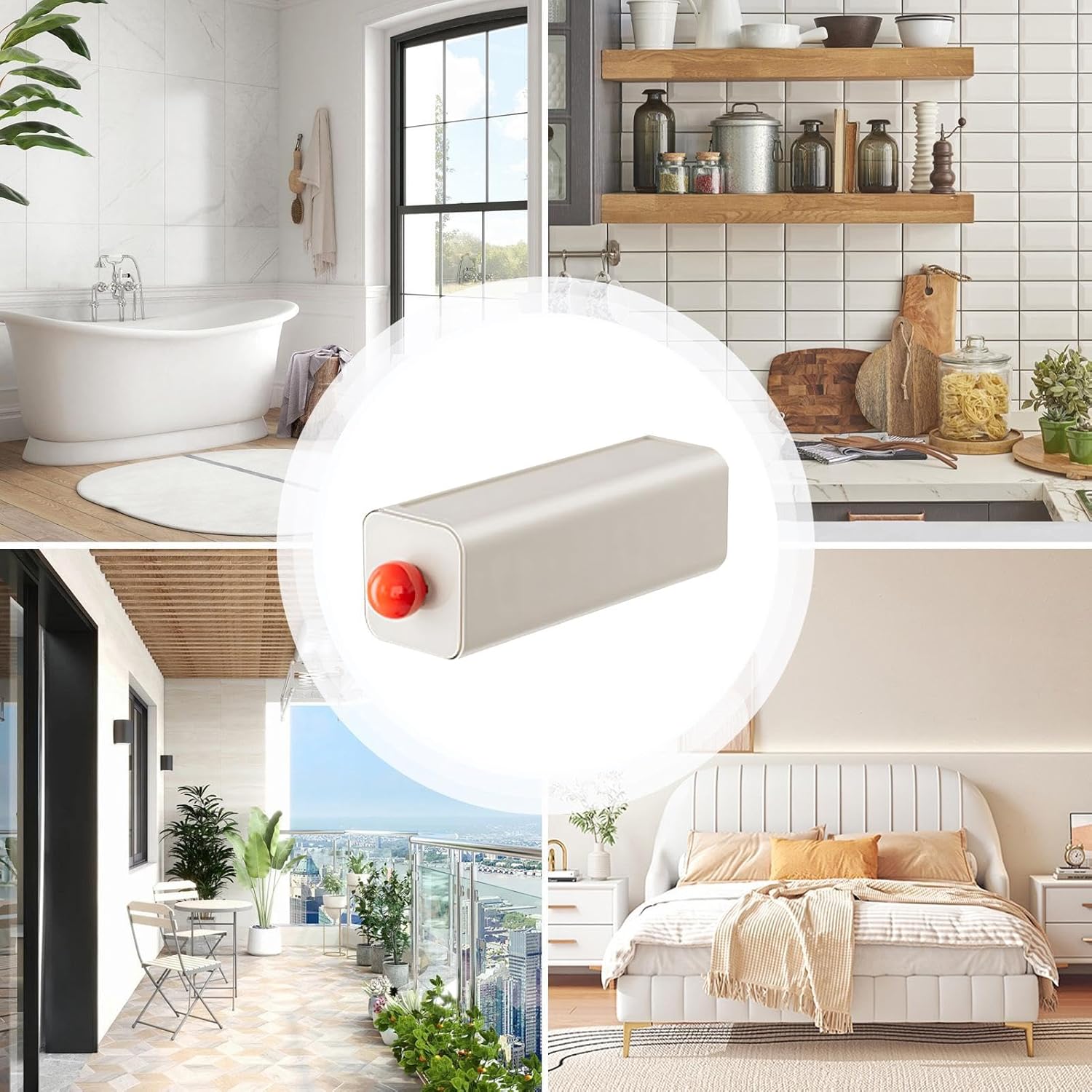 (3 pièces) Boîtes de rangement empilables, adaptées aux sous-vêtements, aux tiroirs à chaussettes, au rangement de bureau à domicile, etc. - 5