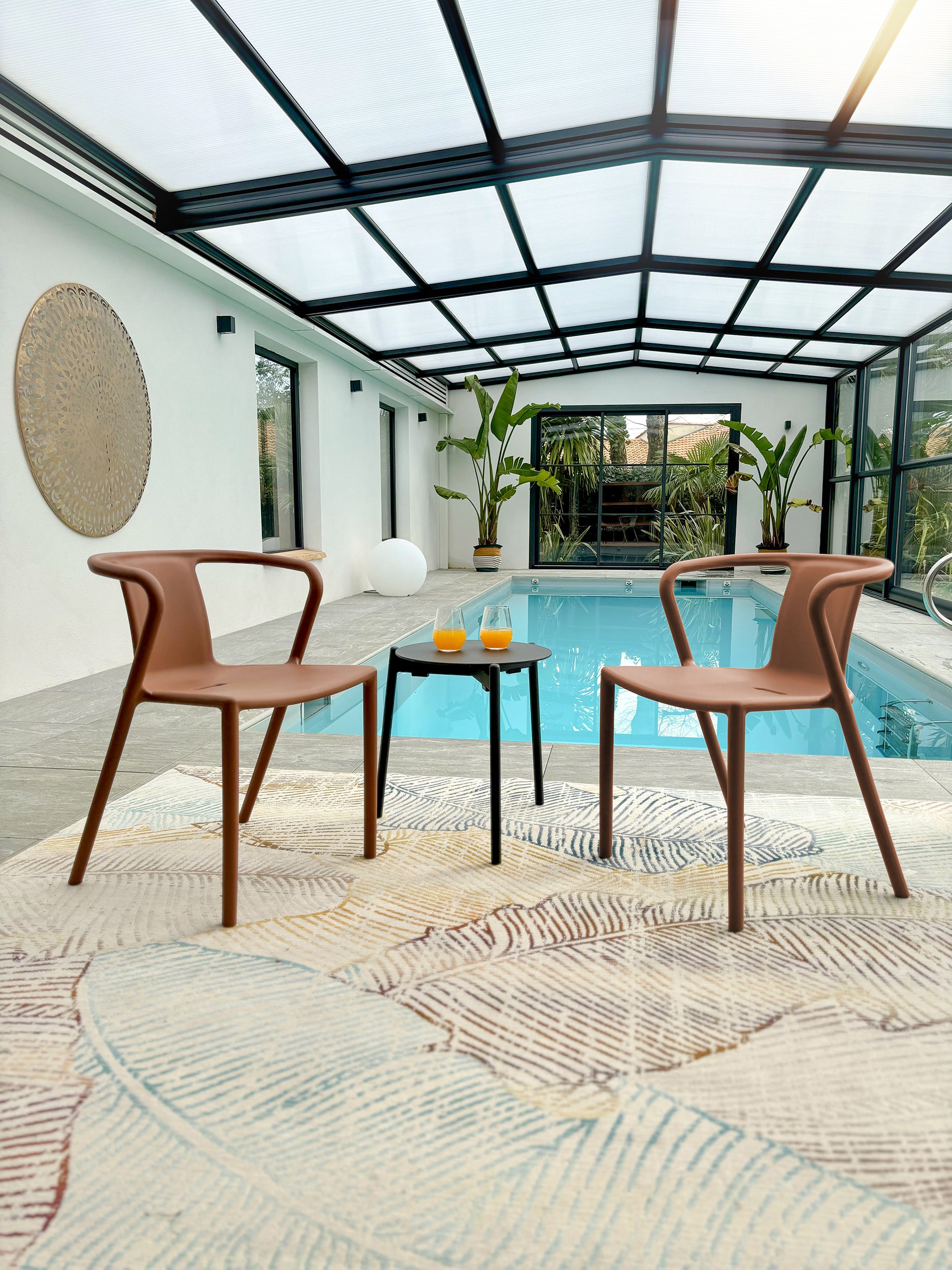 Poltrona de jardim empilhável em polipropileno DIEGO - CITY GARDEN - 2