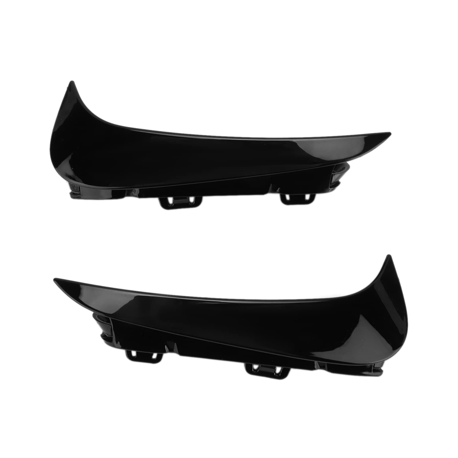 Garnitures Pare-chocs Avant Mercedes Classe C - Noir Brillant - 3 Pièces - W205 C205 A205