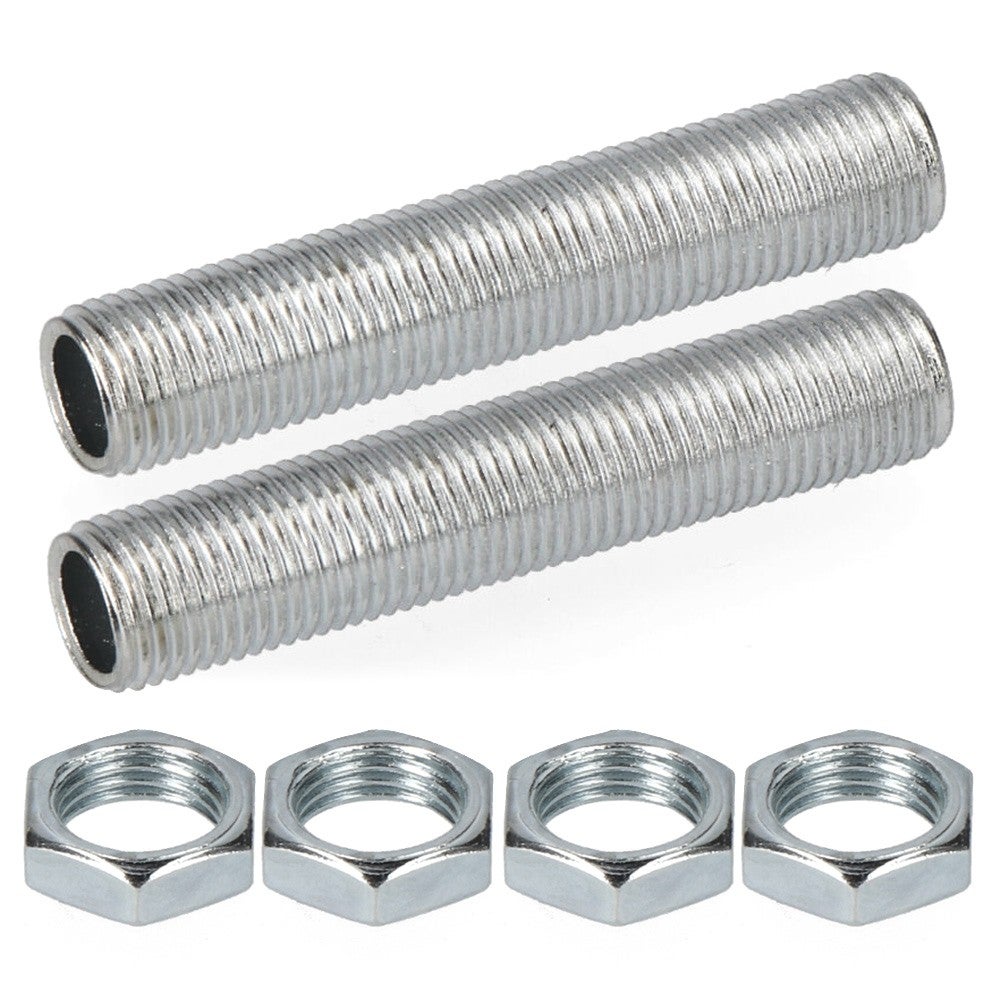 Lot De 5 Anneaux Inox A4 Avec Double Filetage : Tige 5mm Et Filetage Bois - Pour Bricolage Pro Ou Maison