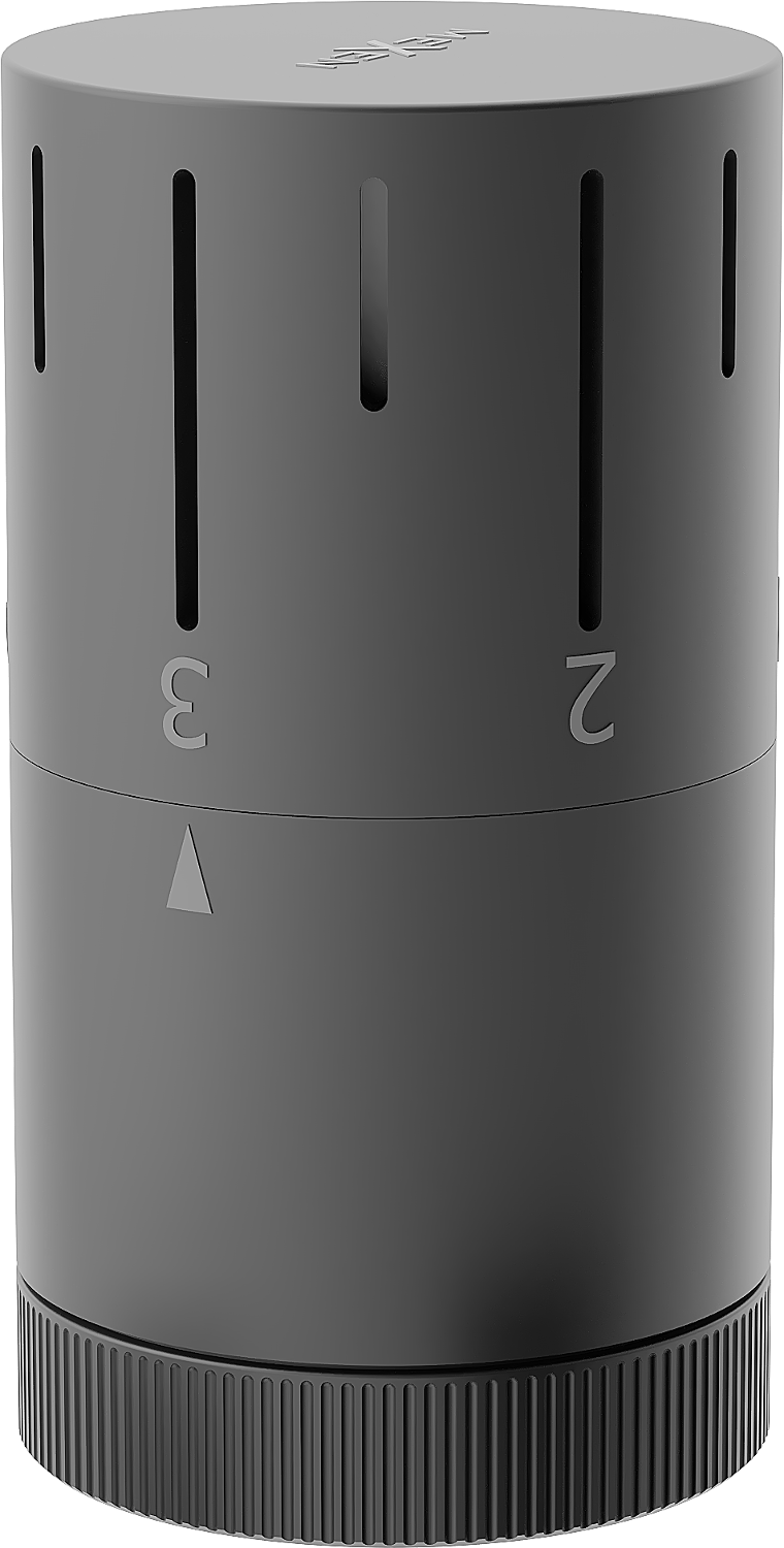 Mexen głowica termostatyczna do grzejnika, antracyt - W908-005-66
