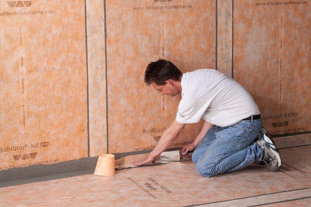 KERDI-KEBA Bande d'étanchéité SCHLUTER - 5 mètres - 185 mm - 4