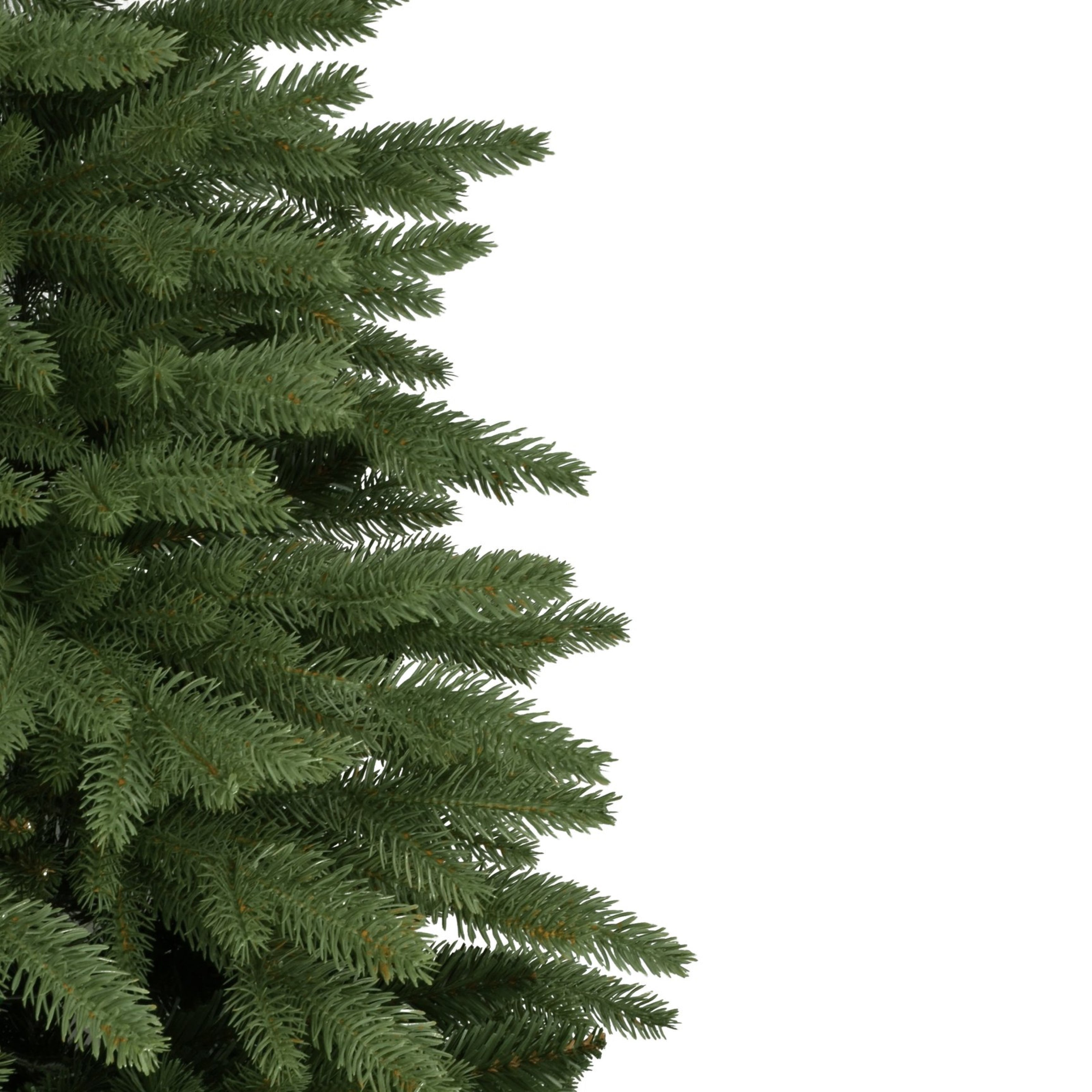 BOP Albero Di Natale Urano, 240 Cm, Con Borsa Porta Albero Fogliame In PE (polietilene) Real Touch e PVC, Apertura A Ombrello - 2