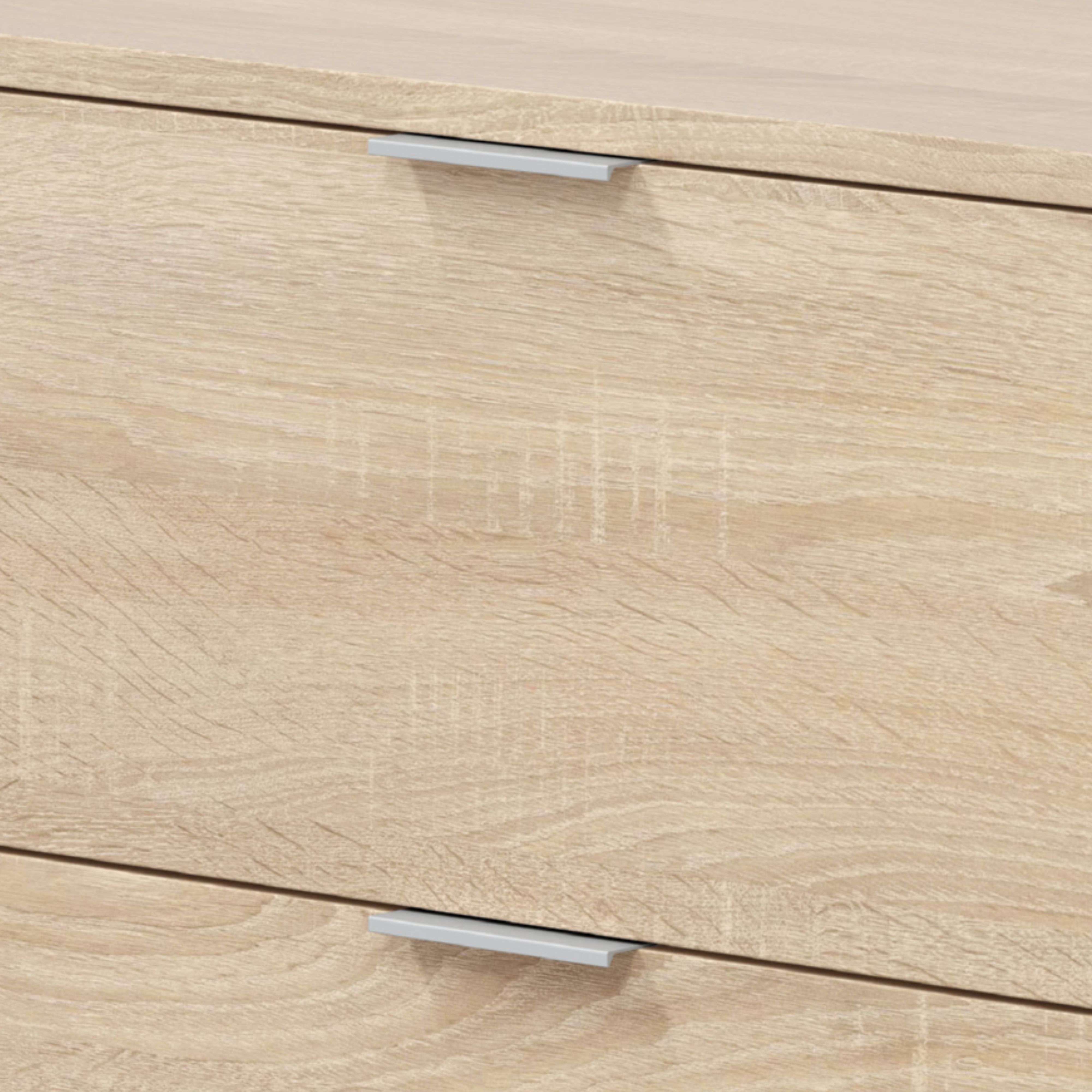 Low Cost Commode 3 Tiroirs Chêne Canadien 77 x 80 x 38 cm - 5