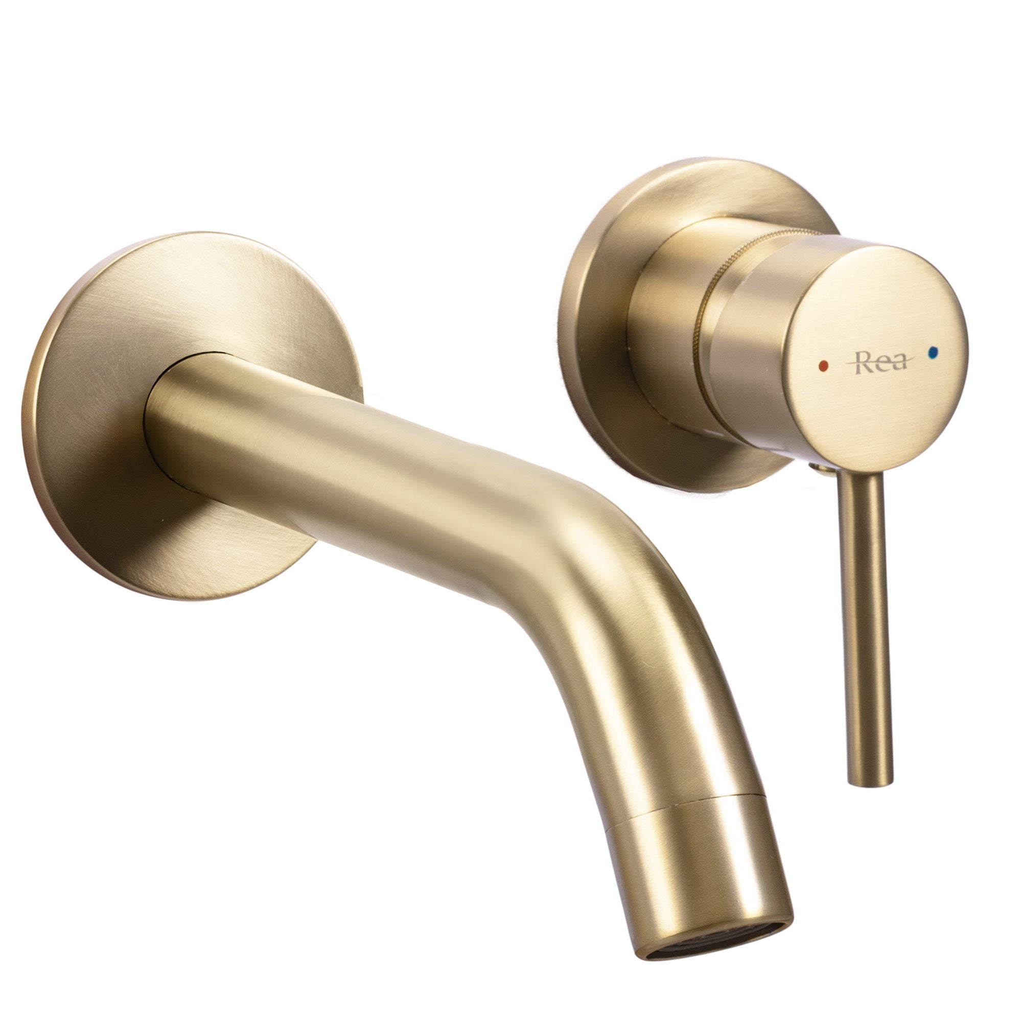 Mitigeur Lavabo Pixel Gold High - Laiton, Finition PVD Dorée, Bec 130 Mm, Hauteur 280 Mm, à Poser - 5