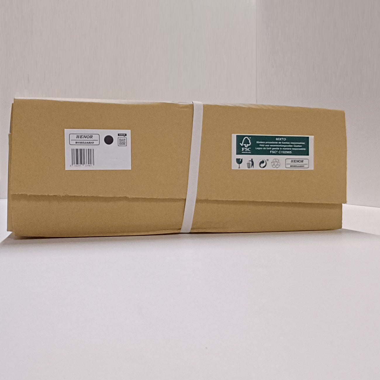 Árvore de mesa para estantes de madeira Mod. Livraria. Biblioteca. Henor. 30x61x18 cm. Branco - 9