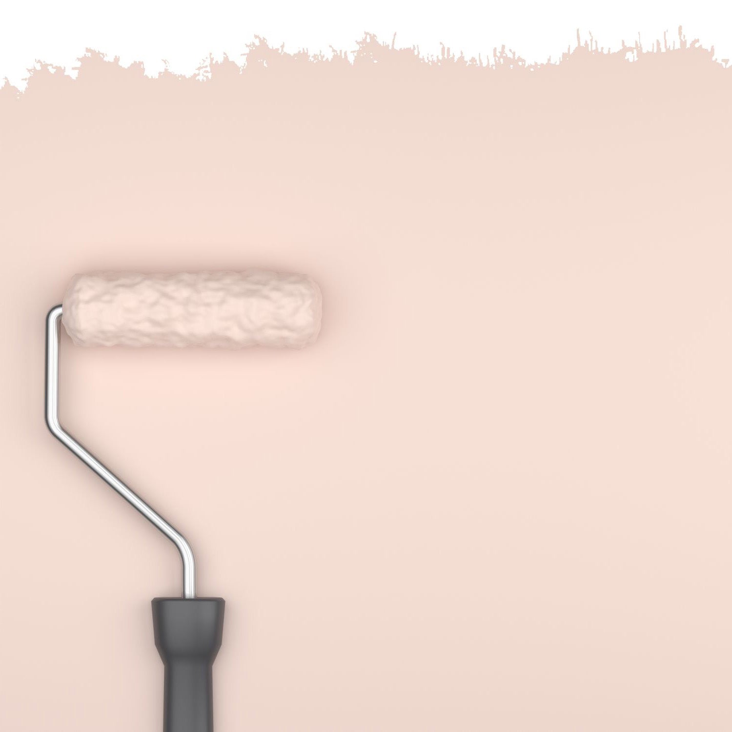Farba ścienna matowa pudrowego różu - 2 l / ca. 18 m² - ESTAHOME