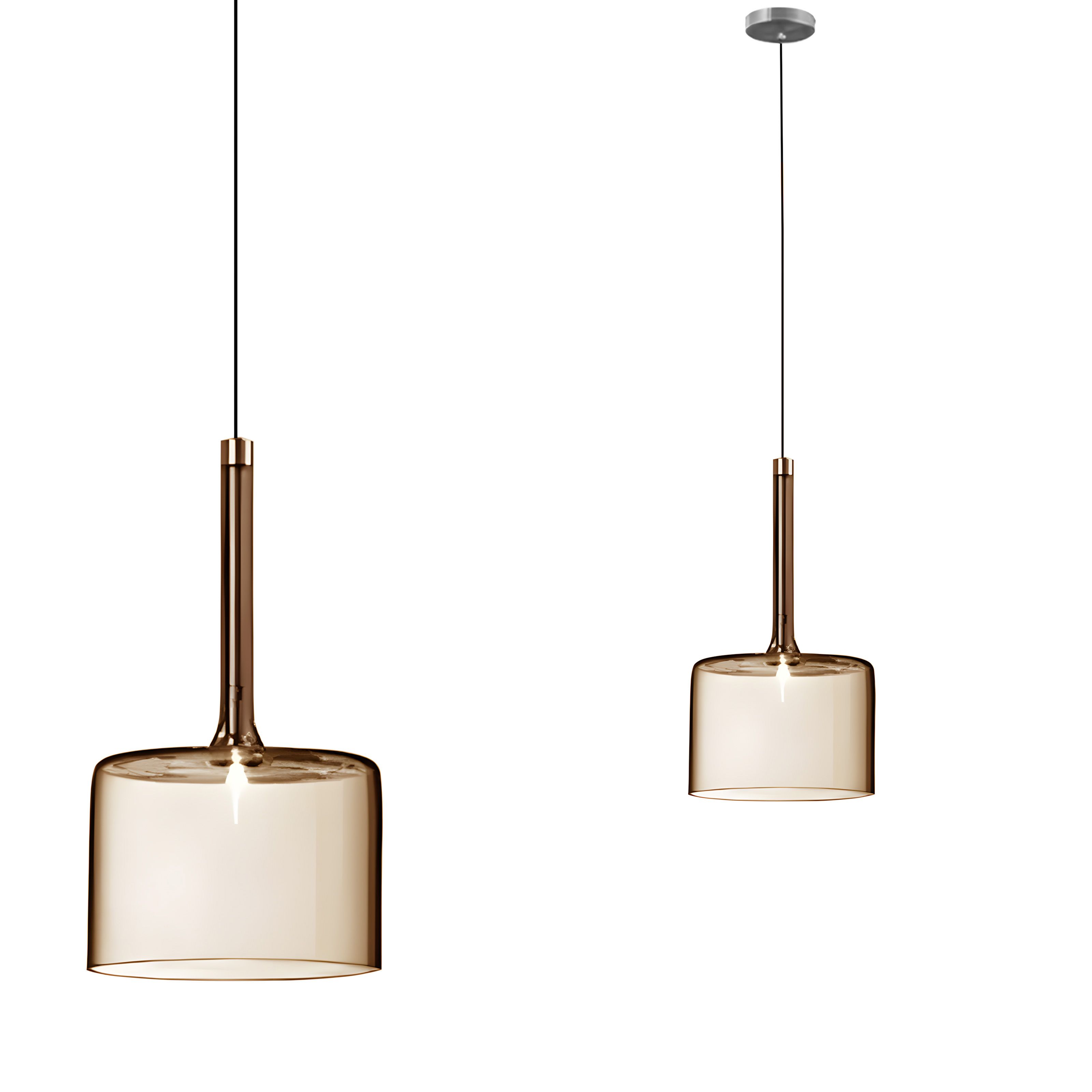Lampa Sufitowa Wisząca Toolight App1698-1Cp A Brązowy