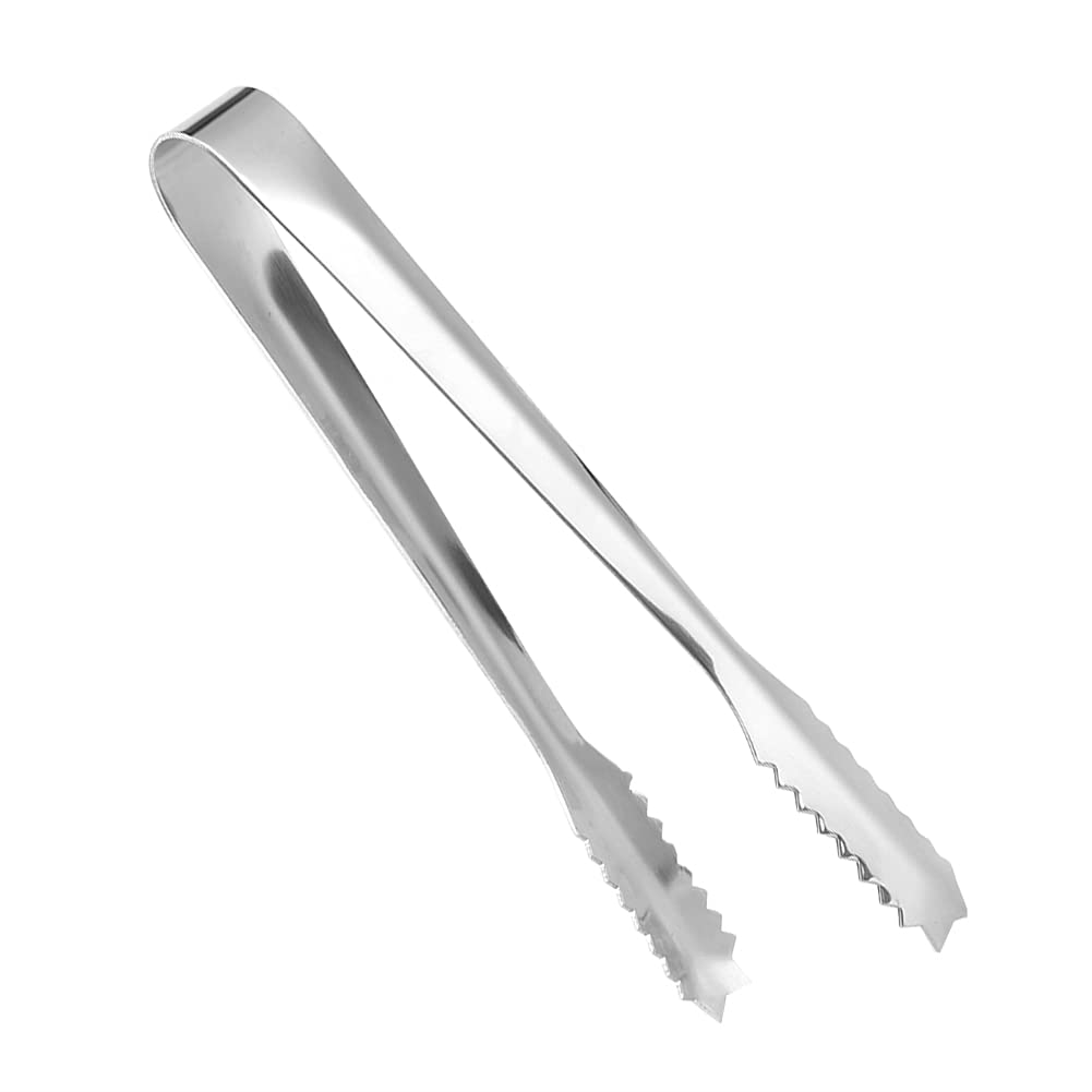 Mini Pinces à Glaçons En Acier Inoxydable - Lot De 6 Pour Bar, Thé, Café