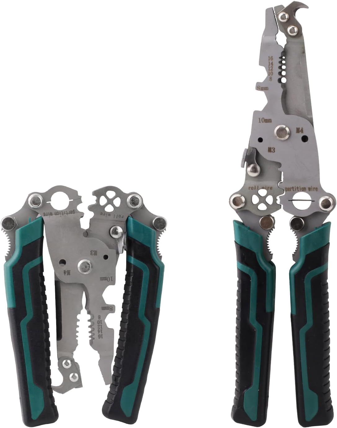 Pinza Spelafili Cavi Elettrici Regolabile Isolata 1000V Per - Foto 8