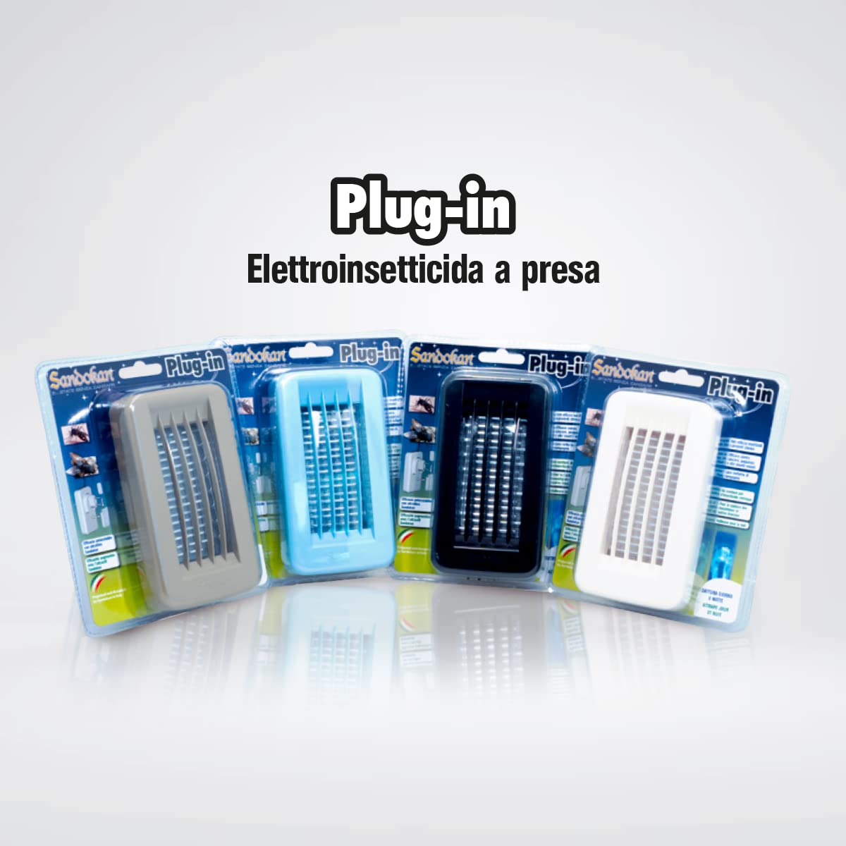Prise électrique anti-insectes LED, SANDOKAN - 4
