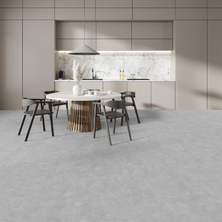 Dalle de sol PVC clipsable effet béton manhattan clear GERFLOR Senso Clic - 6