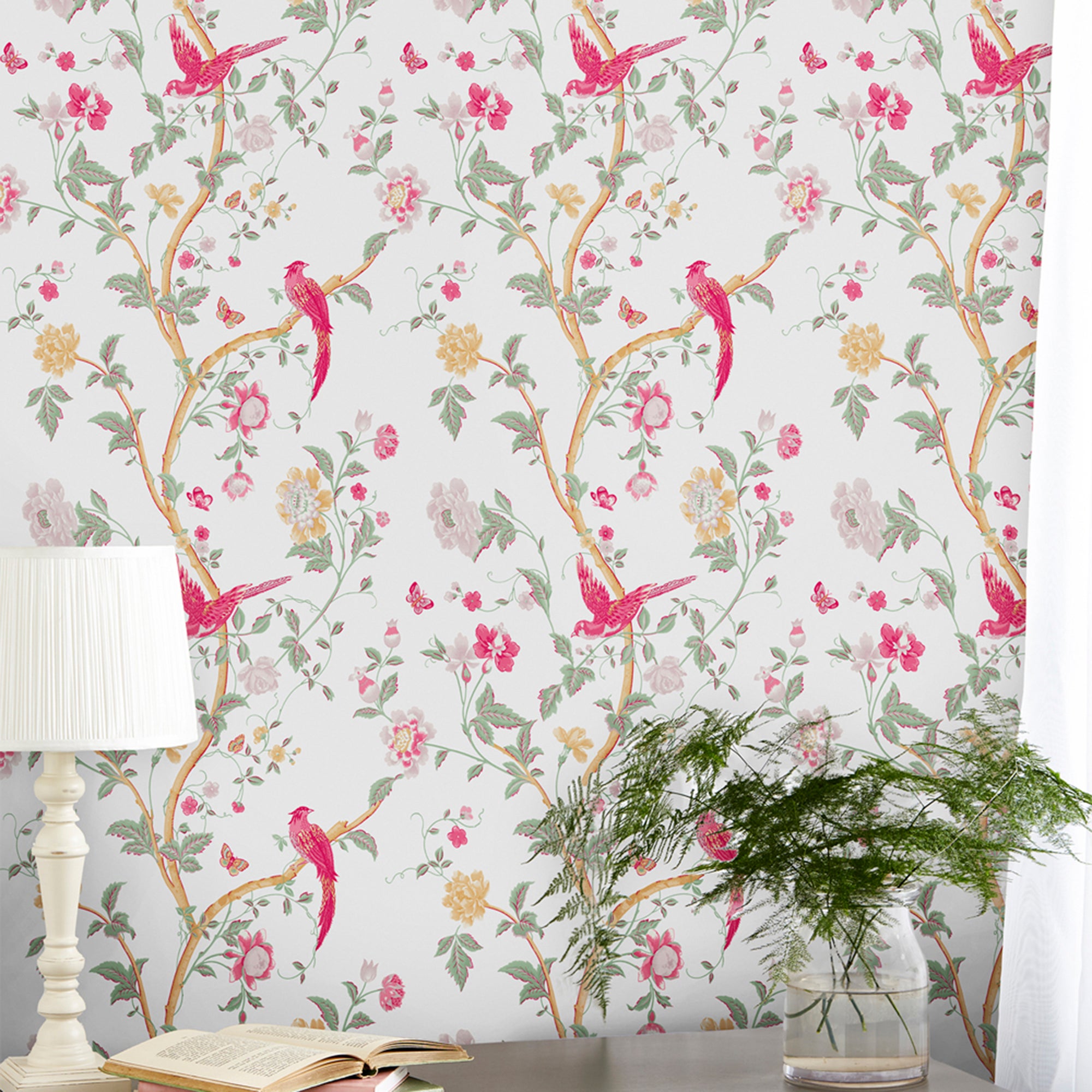 Laura Ashley Tapeta filzelinowa SUMMER PALACE PEONY
