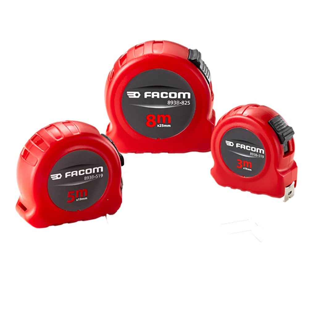 FACOM - Mètres à ruban boîtier ABS - 893B.319PB - 2