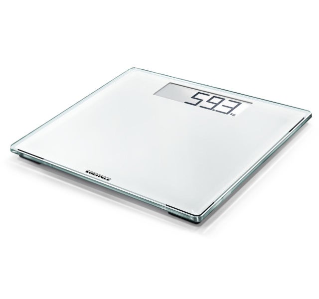 Soehnle Style Sense Comfort 100 prostokątna biała elektroniczna waga łazienkowa