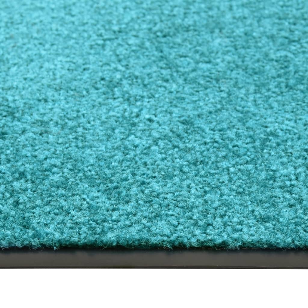 Paillasson lavable Cyan 60x90 cm - 4