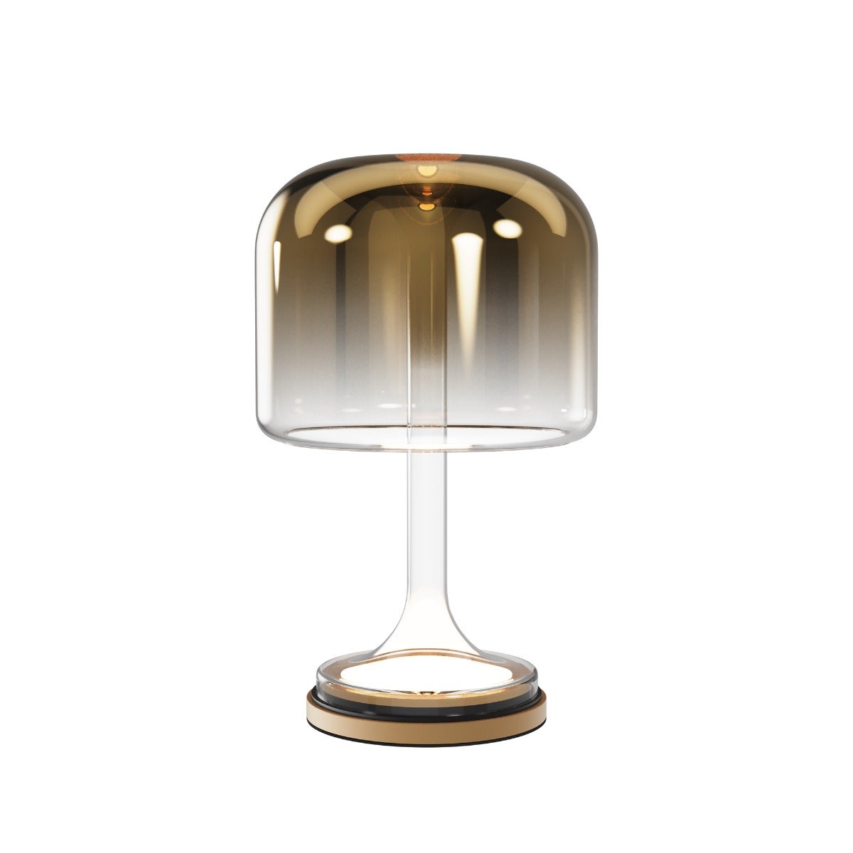 Lampa stołowa LED SPIRITO 18W 3000K 820lm szkło złota wym:42x26x26cm IP20 Maytoni