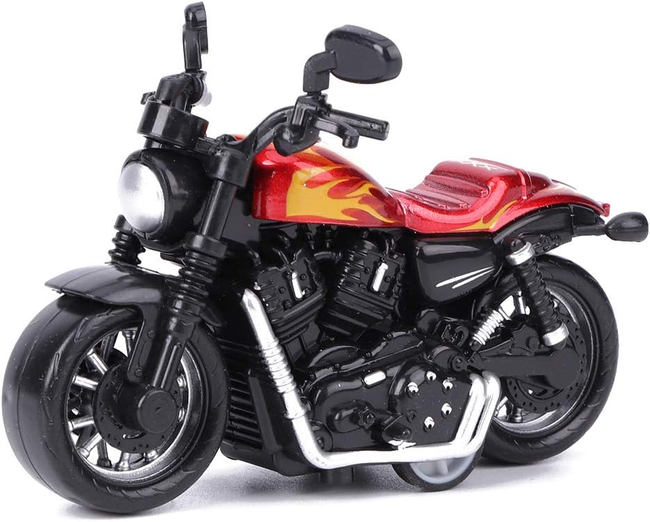 SHDIEHJFMLDH 3 Jouets en Alliage de Moto, Modèle de Moto pour Amis et Enfants, Jeu Éducatif, Cadeau d'Anniversaire