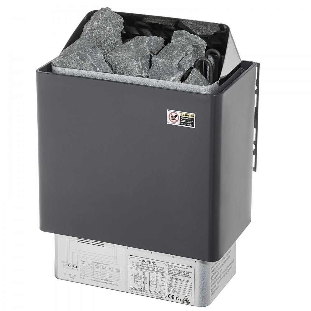 Sauna elettrico 6 kW con controller digitale per ambienti da 5 a 9 m³ TEKMAQUINAS - 4