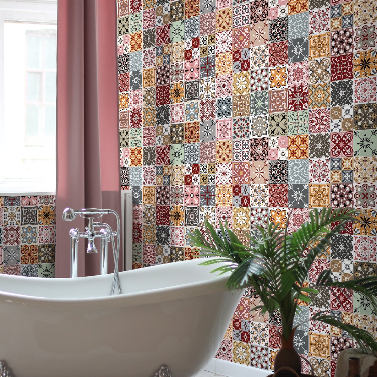 60 vinilo baldosas azulejos matina - adhesivo de pared - revestimiento sticker mural decorativo - 60stickers15x15cm