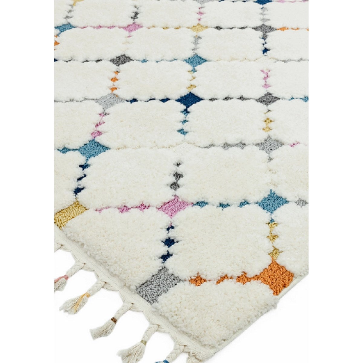 Tapis moderne à franges CRISSY 120x170 cm - 4